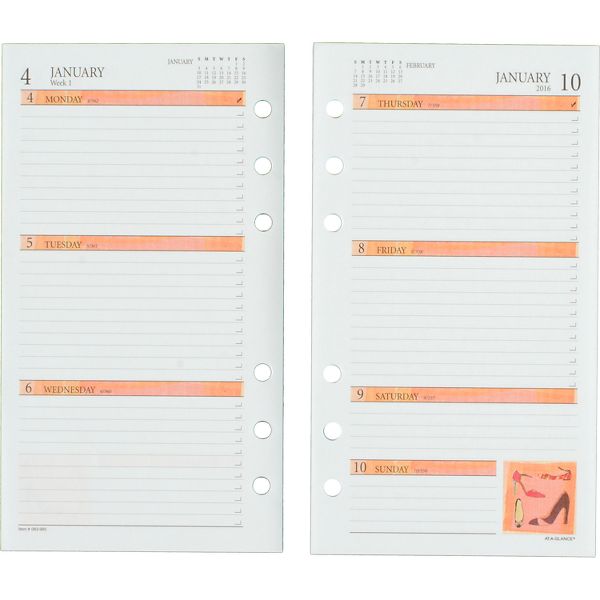 2016 Inspired! Weekly Planner Refills (063-985_16) (Item # 063-985_16)